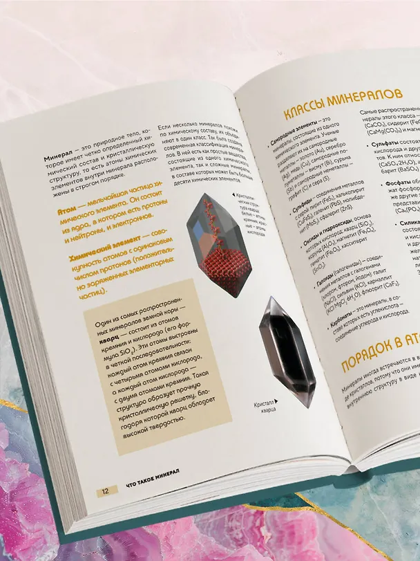 Книга Мир минералов. Путеводитель по минералам и горным породам, из которых состоит Земля и построена наша цивилизация (Исхак Фархутдинов, Анастасия Злобина) — 13