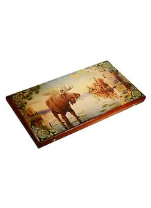 Нарды большие Лось (60х30х4) (123-060)