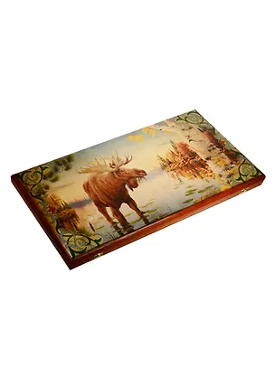 Нарды большие Лось (60х30х4) (123-060) 2523860