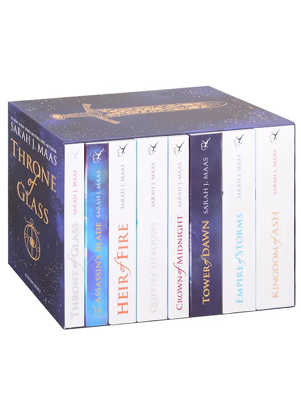 Книга Throne of Glass Paperback Box Set (комплект из 8 книг) (Сара Маас) — 1