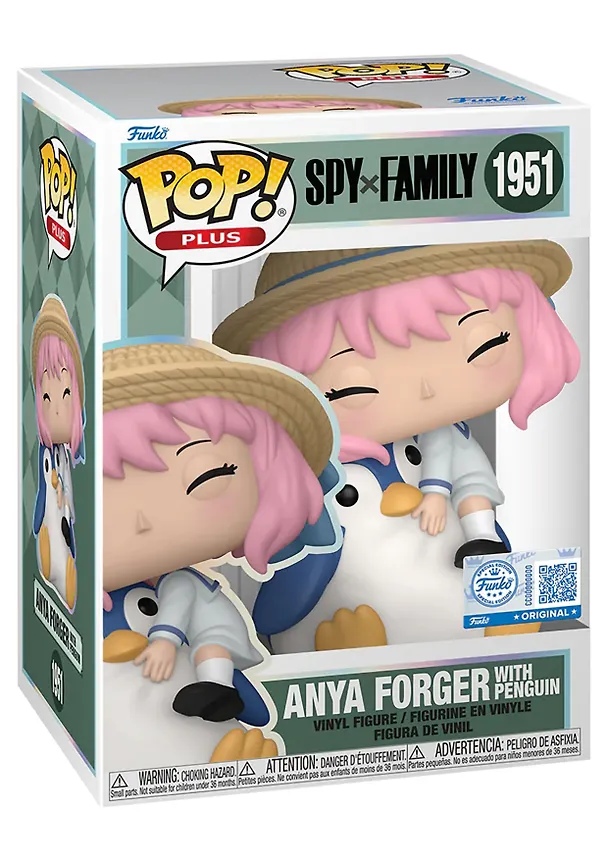 Фигурка Funko POP! Plus Animation Spy x Family Anya Forger w/Penguin (Exc) (1951) (Fun87182) 3120258 — 2
