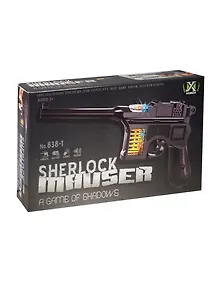 Пистолет на бат. со свет. и звук. с вибр. (838-1) (B1281756) (190320) (24,5х4х14,5см) (3+) (коробка) (в кор. 2х72шт)