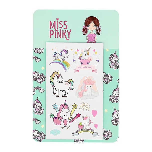 Татуировки переводные `MISS PINKY` `BASIC` 9,5x5,7 (181184) 3002226 — 1