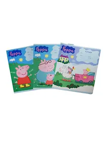 Тетрадь 12л лин. "Свинка Пеппа", в асс., Харис