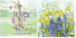 Набор для творчества Салфетки для декупажа Цветочная ностальгия - 2 шт.