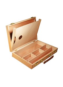 Ящик художника 32*24*28см, с дерев. палитрой, бук, SB-5, Pinax