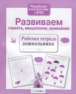 Развиваем память, мышление, внимание. Рабочая тетрадь дошкольника