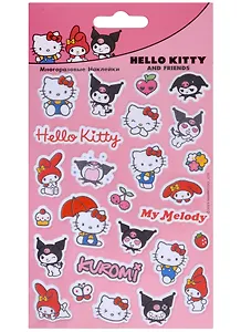 Наклейки объемные "Хеллоу Китти и друзья"