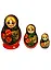 Матрешка 3 предм. "Узор", арт. С-4 (40) — 2554891 — 2