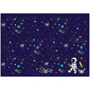 Клеенка для уроков труда "Космос" 500*700мм, ПВХ