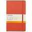 Книга для записей Moleskin Classic Large, твёрдая обложка, оранжевая, 120 листов, А5 — 242489 — 1