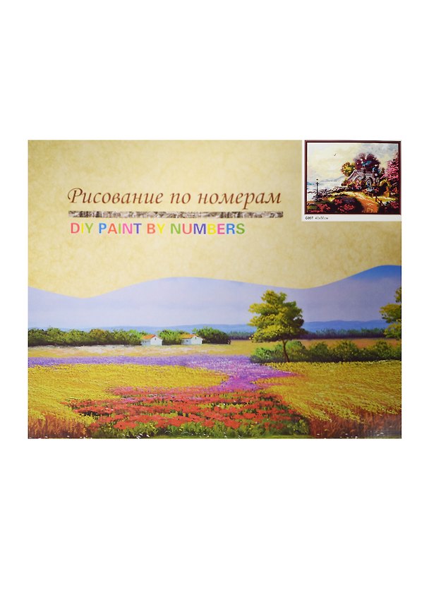 Набор для раскрашивания по номерам (G097) (7703651) (40х50см) (коробка) 2483371 — 1