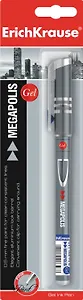 Ручка гелевая "MEGAPOLIS GEL" синяя, блистер, Erich Krause