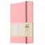 Записная книжка А6- 96л лин. "JOY BOOK. Персиковый пух" 7БЦ, иск.кожа, тонир.форзац, тонир.блок, скругл.углы, сшит.блок, ляссе, резинка, карман на задн.форзаце — 3113574 — 1