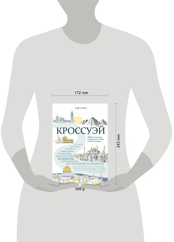 Книга Кроссуэй. Реальная история человека, дошедшего до Иерусалима пешком легендарным путем древних паломников, чтобы вылечить душу (Гай Стагг) — 5