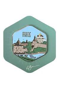 Магнит Кремль 1 (Псков) (пск 102)