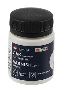 Лак акриловый 50мл "Декола" сатиновый, ЗХК