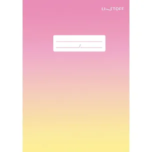 Тетрадь в клетку Listoff, "Яркий градиент", 120 листов 3033104