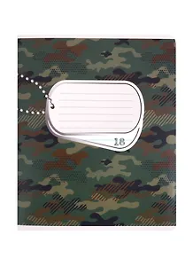 Тетрадь в линейку Academy Style, "Камуфляж", 18 листов, в ассортименте