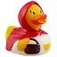 Игрушка для ванной, уточка резиновая FUNNY DUCKS "Уточка Красная шапочка" (1858) — 2652816 — 1