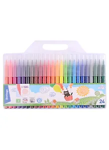 Фломастеры Berlingo, "Жил-был кот", 24 цвета