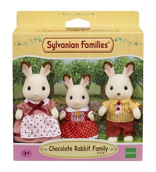 Игровой набор «Семья шоколадных кроликов», Sylvanian Families 3128016