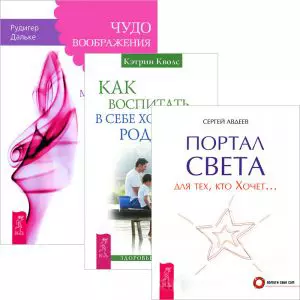 Как воспитать в себе хорошего родителя + Портал света + Чудо воображения (Комплект из 3 книг) — 2437008 — 1