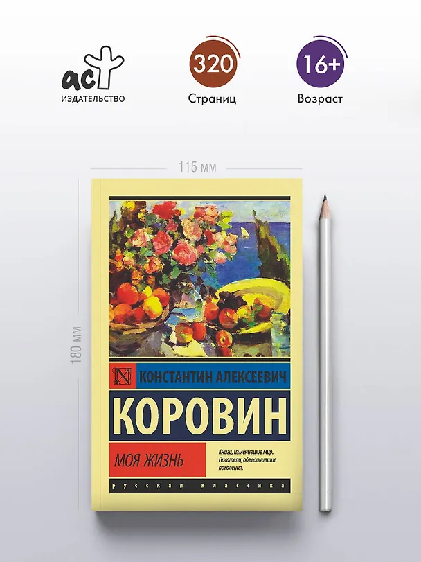 Книга Моя жизнь (Константин Коровин) — 5