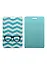 Чехол для карточек Зигзаг бирюзовый с очками — 2506170 — 1