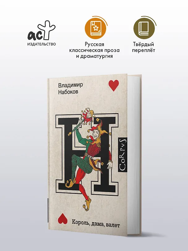 Книга Король, дама, валет (Владимир Набоков) — 4