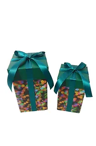 Коробка подарочная 12*12*20 карт.бум., ассорти, GRAND GIFT