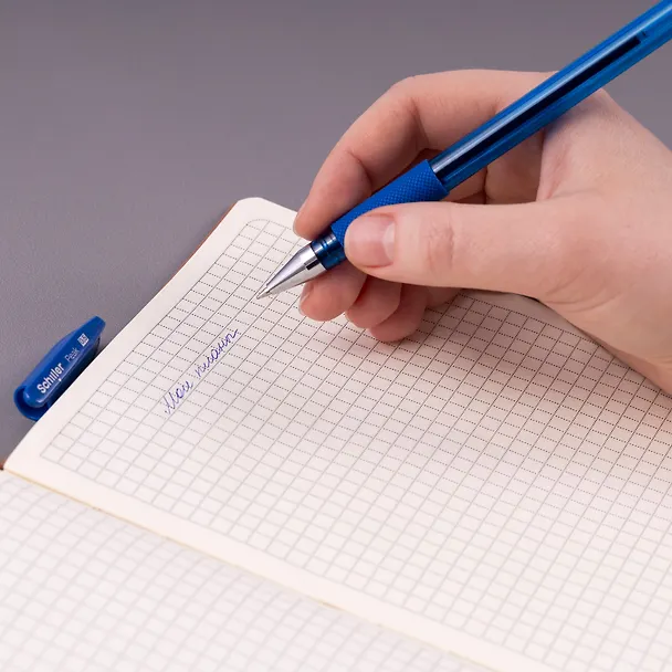 Шариковая ручка синяя 0,5 мм, Peak, Schiller 2996965 — 6