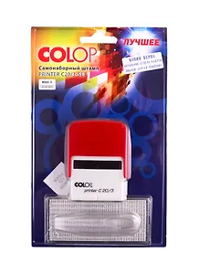 Штамп самонаборный 3-стр 38*14мм, COLOP