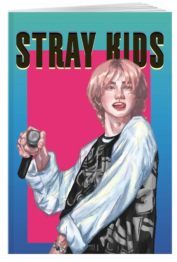 Обложка для паспорта. Stray Kids. Хенджин (ПВХ, 185х133 мм) 3058013 — 2