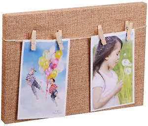 Рамка для двух фотографий с прищепками 30*20см 12-7562-6