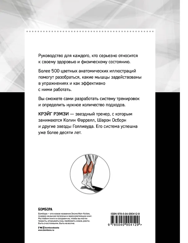 Книга Анатомия наращивания мышц (Крэйг Рэмзи) — 2