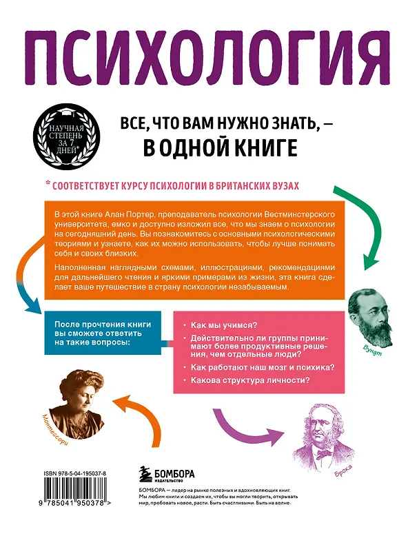 Книга Психология. Все, что вам нужно знать, - в одной книге (Алан Портер) — 2