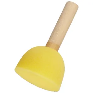 Поролоновая кисть-спонж «Сонет», круглая, 50 мм