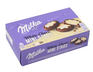 Печенье Milka Chocominis White (Милка Чоко Минис Вайт), 150г 3123814