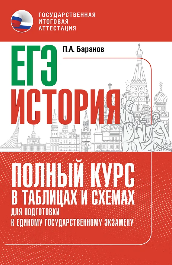 Книга ЕГЭ. История. Полный курс в таблицах и схемах для подготовки к ЕГЭ (Пётр Баранов) — 1