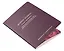 Записная книжка А6 32 листа, нелинованная, "Blossom" фиолетовый, сшивка — 3077745 — 2