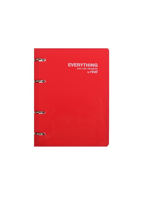 Тетрадь на кольцах «Everything» 120 листов в клетку, А5, сменный блок - Infolio 236885 — 1