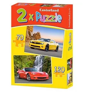 Пазл В-021024 Автомобили 70#135 (2шт.х32х23см) (коробка) 2349184