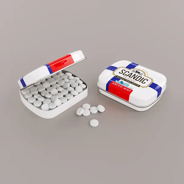 Конфеты SCANDIC без сахара со вкусом Арктическая мята, 14г 3123488 — 3
