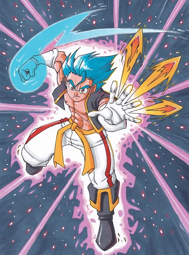 Книга Shonen! Нарисуй героев манги маркерами (Ван Юй Та) — 6
