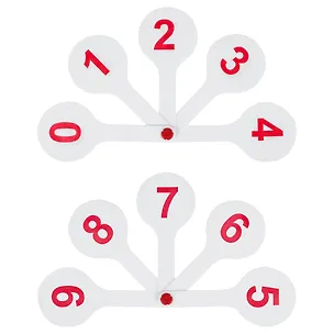 Веер-касса цифр: 0-9 247680