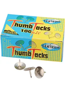 Кнопки силовые 100шт металл, к/к, CENTRUM