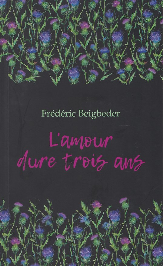 Книга L'amour dure trois ans / Любовь живет три года. 99 франков: книга для чтения на французском языке (Фредерик Бегбедер) — 1