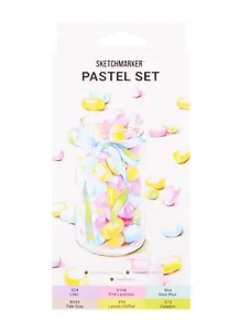 Маркеры 06цв "Pastel" карт.кор., Sketchmarker