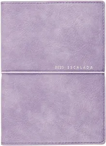 Ежедневник дат. 2025г. А6+ 176л 128х176 "Граниссо" сиреневый, тиснение фольгой, съемная обл, резинка, офсет, ляссе